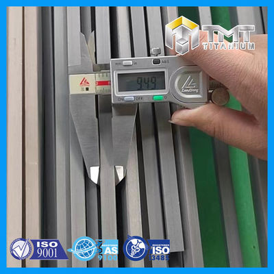 टाइटेनियम फ्लैट स्क्वायर बार एएसटीएम बी348 जीआर.1/जीआर.2